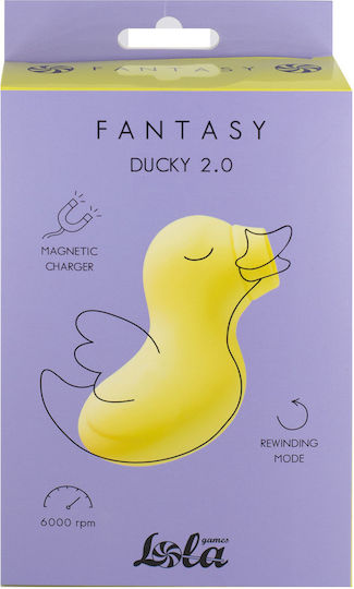 Fantasy Lingerie Mini Κλειτοριδικός Δονητής 8.3cm Κίτρινος