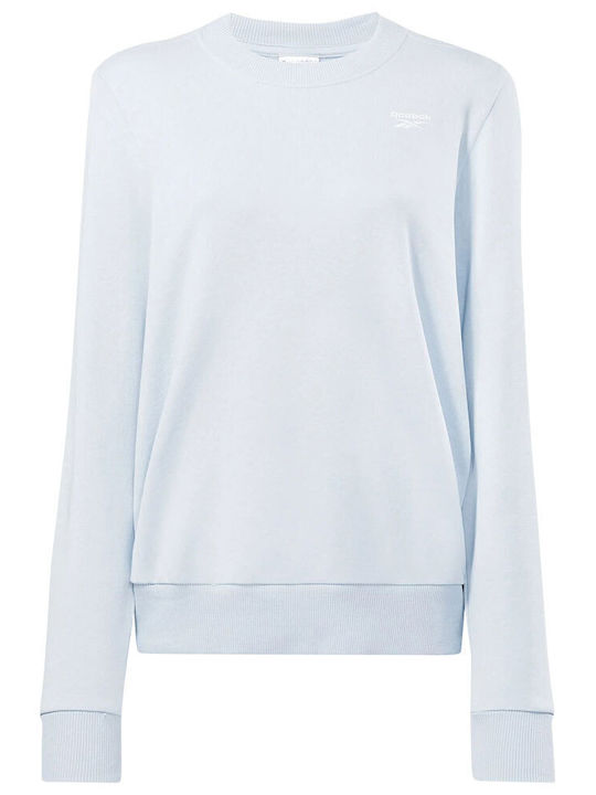 Identity Small Logo French Terry Γυναικείο Φούτερ Feel good blue