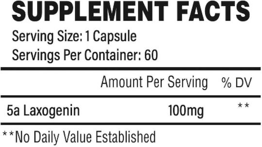 tbJp Supplement for Testosterone Boost 60 caps Natural