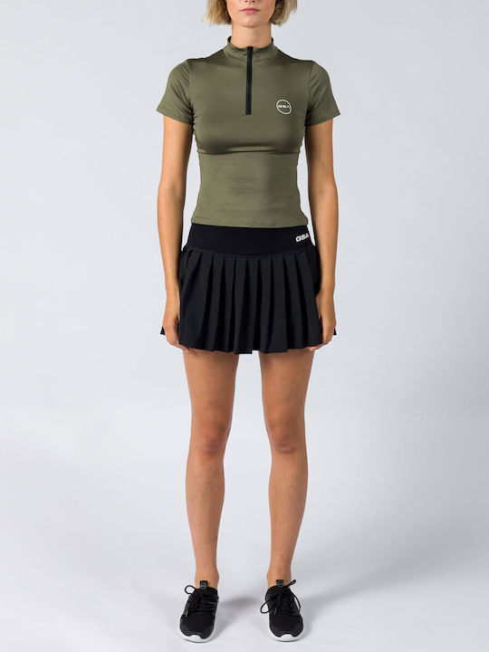 GSA Damen Sport T-Shirt Khaki