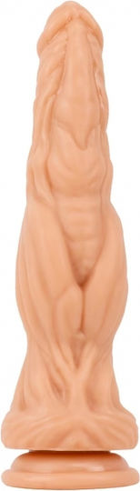 Passion Labs Dildo με Βεντούζα Flesh