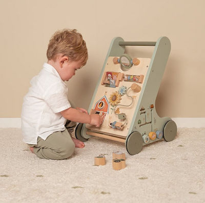 Little Dutch Little Farm Baby Walker for 12++ Months Multicolour