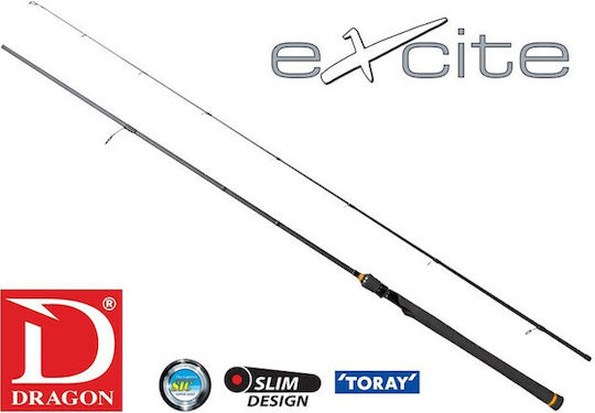 Dragon Excite Spinn Fishing Rod for Spinning 2.45m 4-21gr