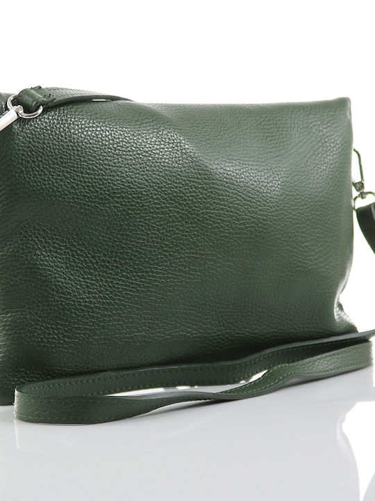 Passaggio Leather Leather Women's Bag Crossbody Green