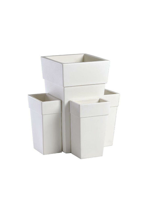 Bama Ghiveci Plastic Grey-Brown 50x50x87.5cm.