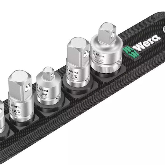 Wera Adapter with Socket 3/8'' / 1/2'' / 1/4'' and Output 1/2''