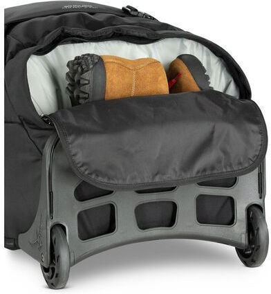 Osprey Σακ Βουαγιάζ 130lt Μαύρο Υφασμάτινο Μ93xΠ43xΥ53εκ.