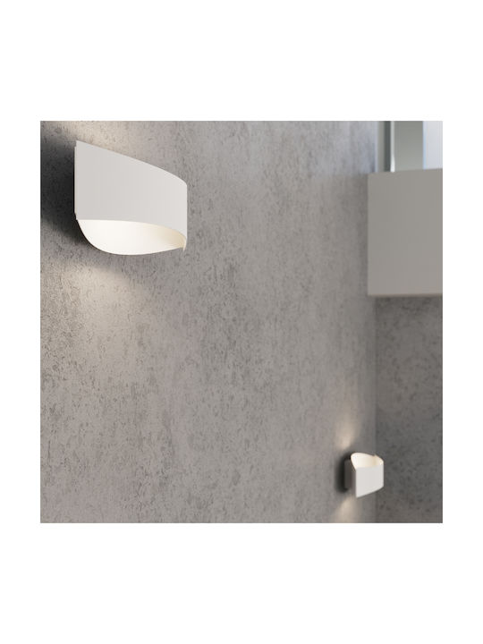 Sollux Modern Lamp Wall with Socket G9 White 15x15x15cm