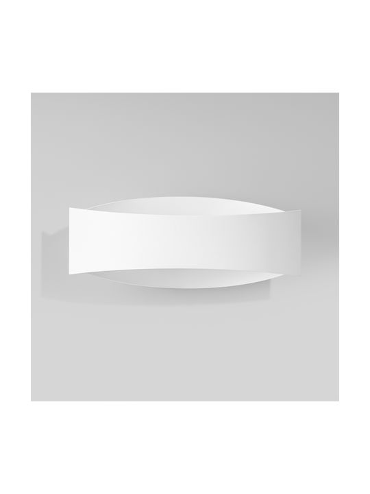 Sollux Modern Lamp Wall with Socket G9 White 15x15x15cm