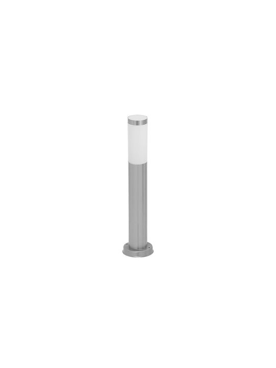Rabalux Torch Outdoor Small Post Floor Lamp 25W IP44 for E27 Bulb Silver
