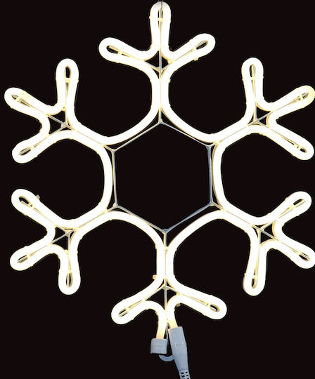 Lianos Christmas Rope Light in Shape Flake White