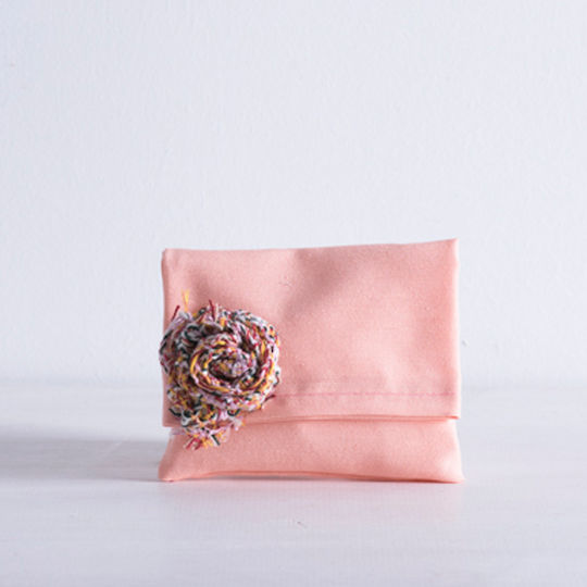 Ntampoudis Pouch for Wedding Favors Ecru