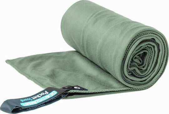 Sea to Summit Pocket Πετσέτα Microfiber Σώματος σε Θήκη Γκρι 150x75εκ.