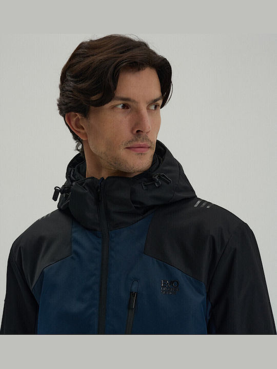 Winter Jacke Marineblau