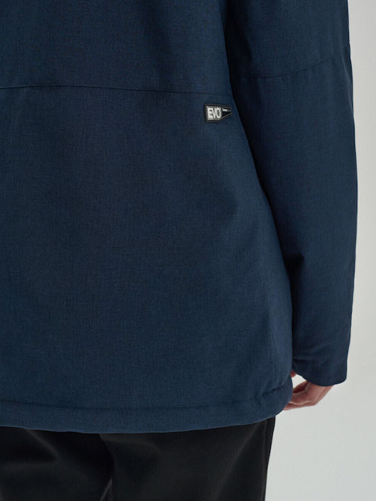 Winter Jacke Marineblau