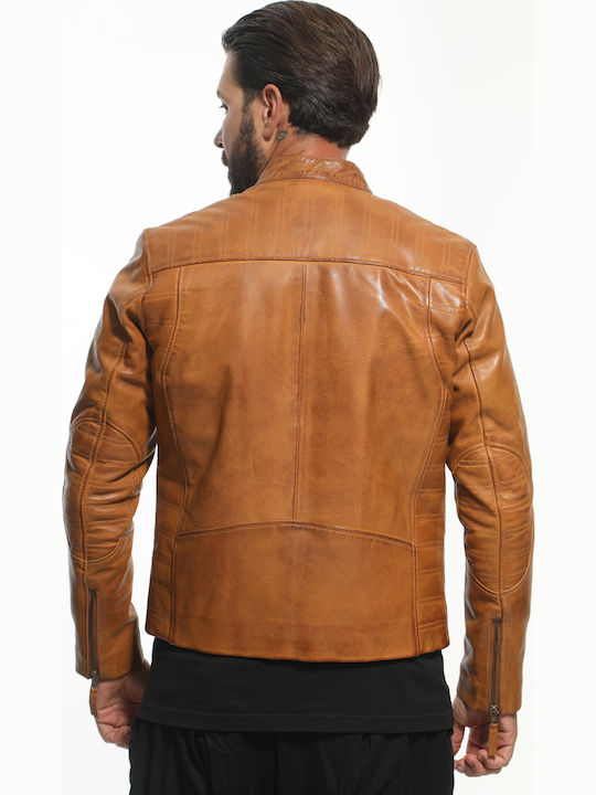 Lederjacke Jacke Tabac Brown