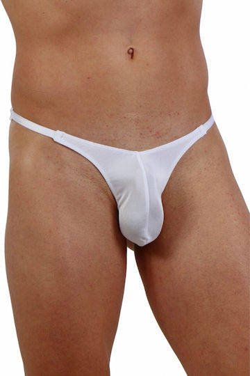 Soiemio Ανδρικό Sexy String Λευκό