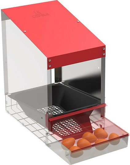 Copele Galvanized Nesting Box for Hens 26x50x26cm