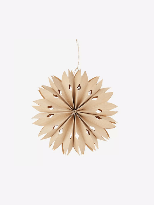 Madam Stoltz Plastic Illuminated Christmas Decorative Hanging Star 40x40x40cm 15pcs