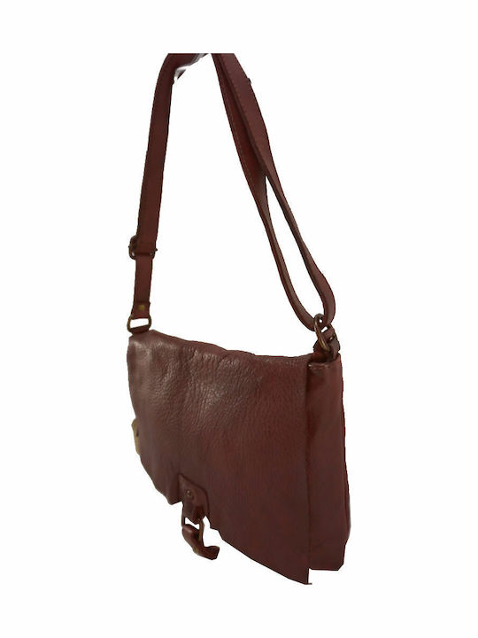 Mybag Leather Women's Bag Crossbody Burgundy