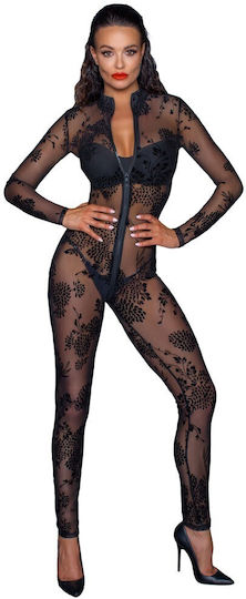 Noir Handmade Costum De Baie Întreg Negru