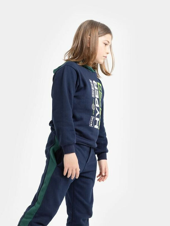 Fun Strike Kinder Sweatpants Set - Jogginganzug Marineblau 2Stück