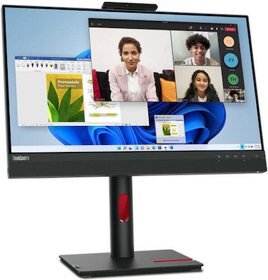 Lenovo ThinkCentre Tiny-In-One 24 Gen 5 IPS Touch Monitor 23.8" FHD 1920x1080 με Χρόνο Απόκρισης 6ms GTG