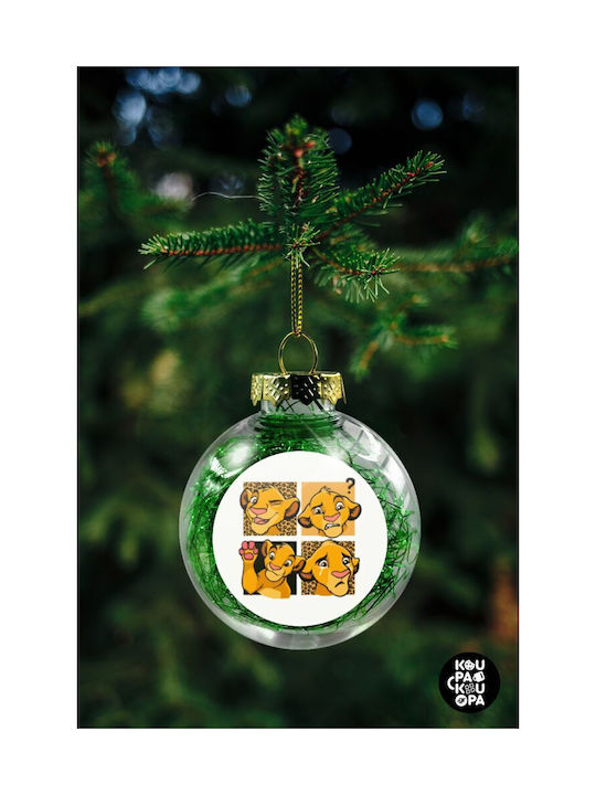 Weihnachtshänger Kugel Ornament Grün