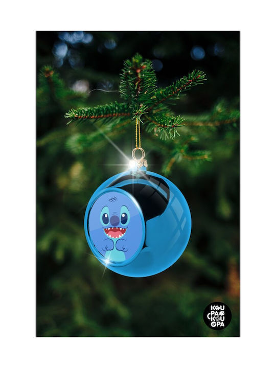 Christmas Ball Ornament Blue