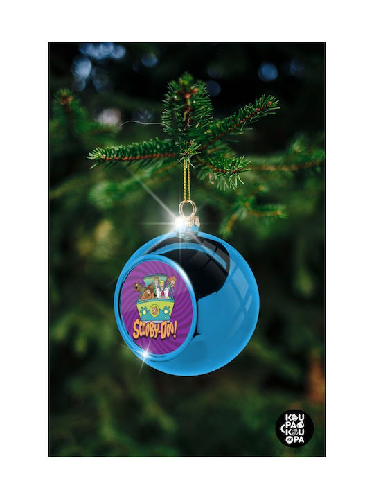 Weihnachtshänger Kugel Ornament Blau