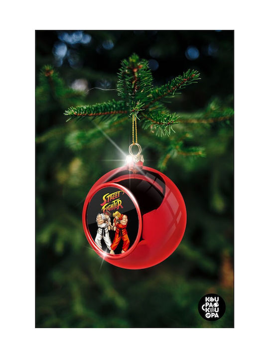 Christmas Ball Ornament Red