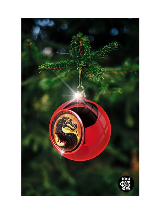 Christmas Ball Ornament Red