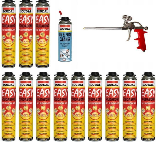 Soudal Αφρός Πολυουρεθάνης Πιστολιού 750ml