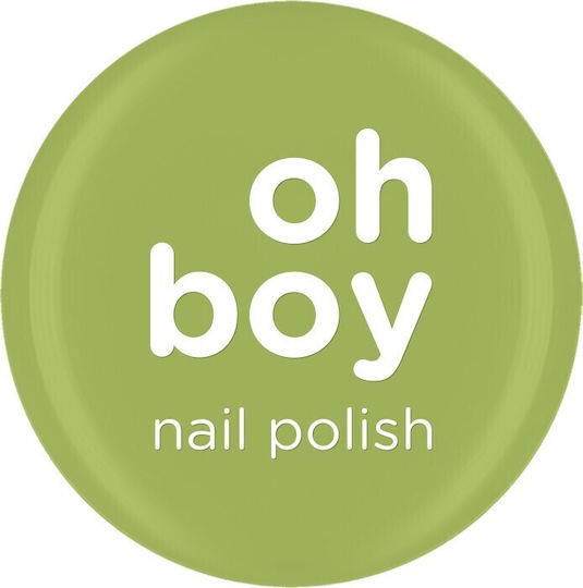OhBoy Glossy Βερνίκι Νυχιών ΛΑΧΑΝΙ ΠΡΑΣΙΝΟ