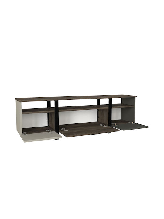 Έπιπλο Τηλεόρασης Franco Μελαμίνη Μ150xΠ31.5xΥ46.2cm