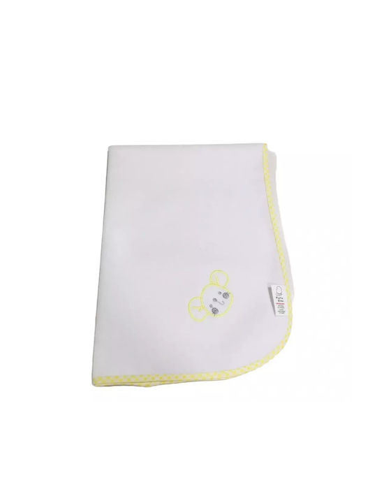 Figlio Bino Wasserdichtes Wickeltuch Yellow Gelb 50x70cm.