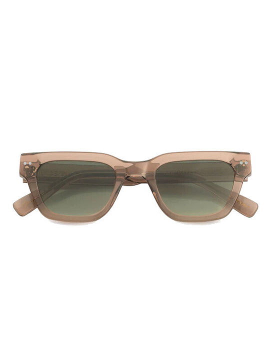 De Sunglasses Γυαλιά Ηλίου Καφέ με Κοκκάλινο Σκελετό De Sunglasses Γυαλιά Ηλίου Καφέ με Κοκκάλινο Σκελετό