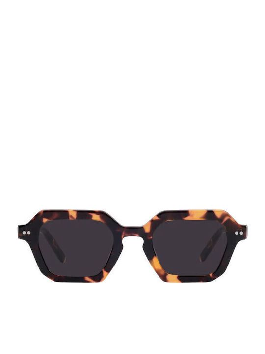 De Sunglasses Γυαλιά Ηλίου Καφέ με Κοκκάλινο Σκελετό De Sunglasses Γυαλιά Ηλίου Καφέ με Κοκκάλινο Σκελετό