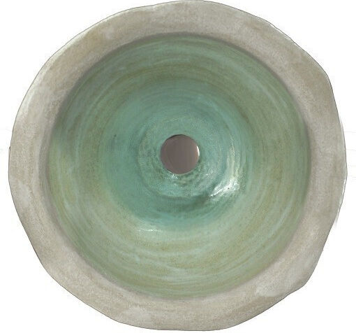 Sanitec White Rock Επικαθήμενος Νιπτήρας Πορσελάνης 41.5x41.5x15cm Λευκός