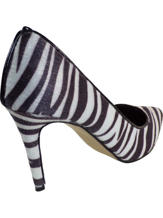 Leder Pumps Mehrfarbige