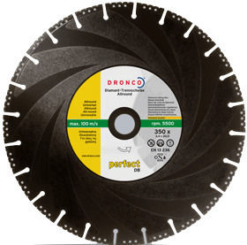 Dronco Disc de tăiere Materiale de construcție 230mm