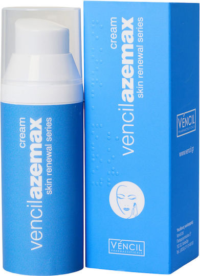 Vencil Azemax 24ωρη Κρέμα Προσώπου κατά της Ακμής με Υαλουρονικό Οξύ & Βιταμίνη C 50ml