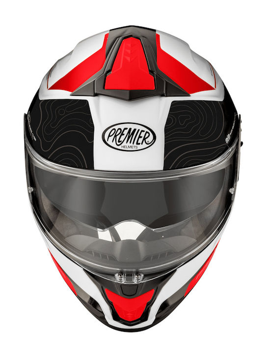 Premier Evoluzione DK Мотоциклетна каска Full Face ECE 22.06 1470гр с Sunvisor