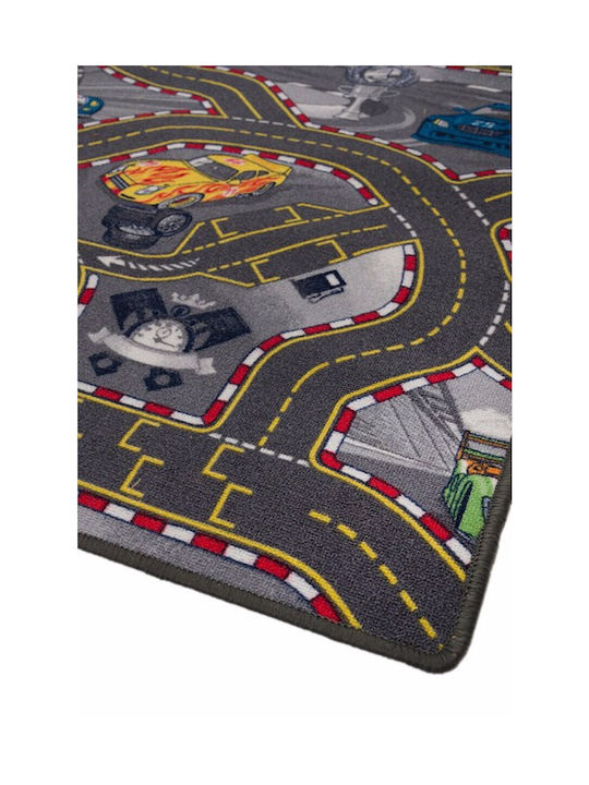 Persika Handmade Kids Synthetic Rug Need For Speed Custom Size