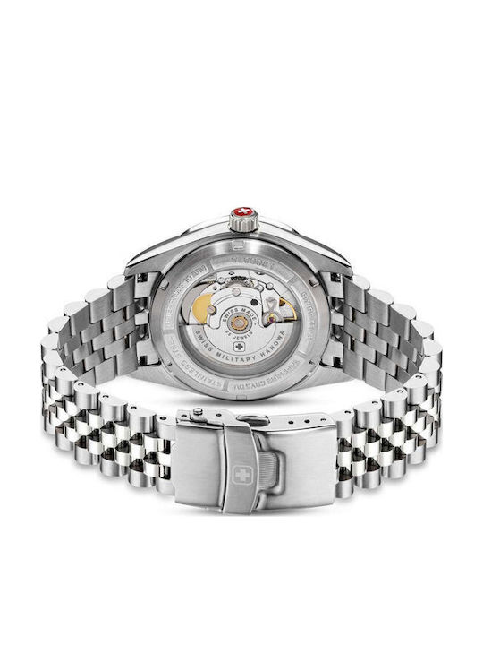 Herrenuhr Automatisch mit Silbernem Edelstahlarmband