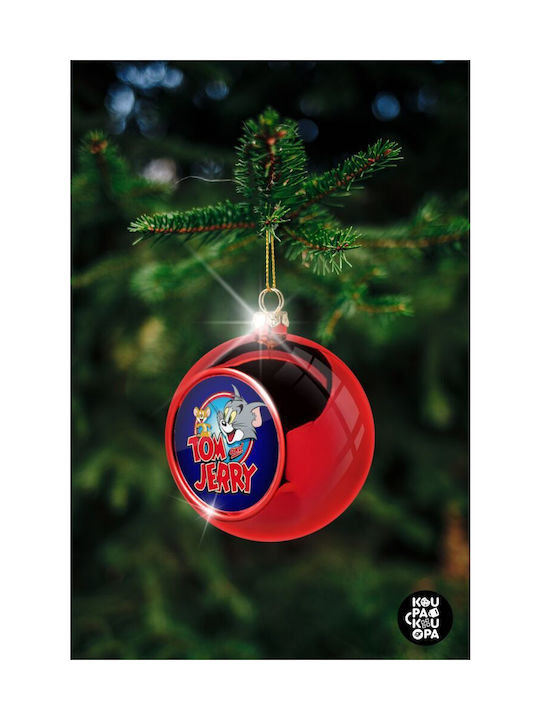 Christmas Ball Ornament Red