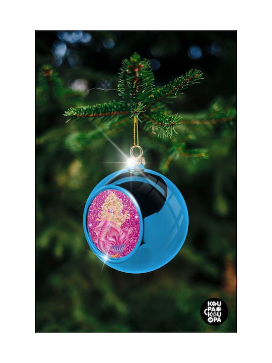 Weihnachtshänger Kugel Ornament Blau