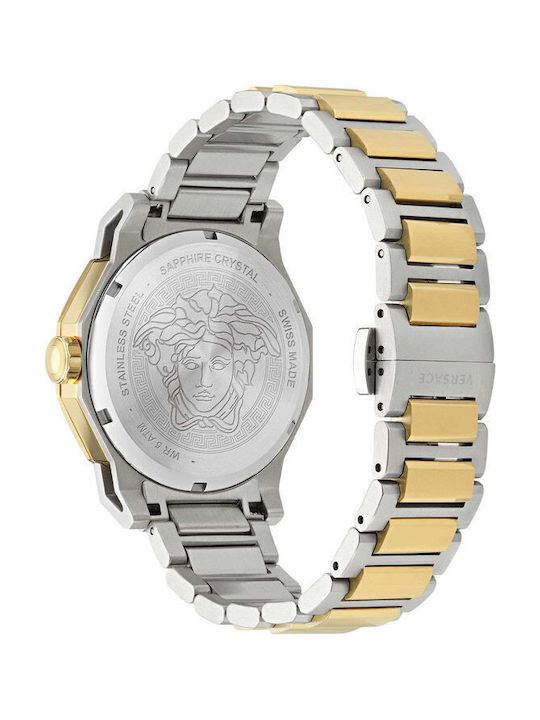 Versace Medusa Women's Watch with Gold Metal Bracelet