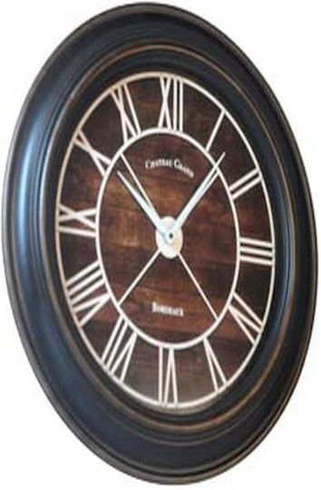 La Belle Maison Wanduhren Metallisch Braun Ø66cm D987.1