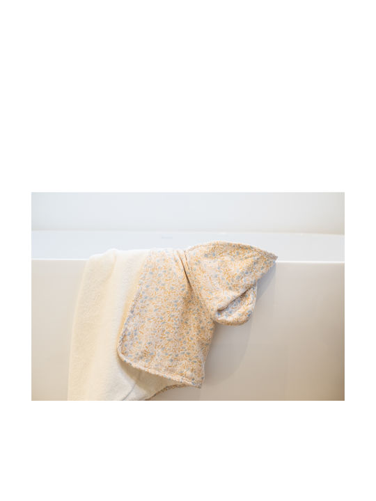 That's Mine Baby Hooded Towel Bathrobe with Hood Blue 90x90cm